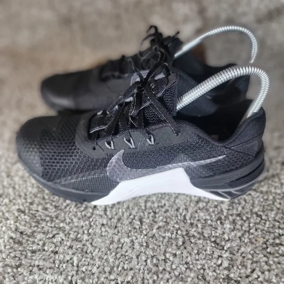 Women's Nike Metcon 7 Trainers Black Dark Gray - Picture 3 of 9
